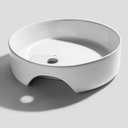 Ver imagem 7 de Cuba de Banheiro Louça Apoio Redonda 41 Cm Parma