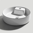 Ver imagem 6 de Cuba de Banheiro Louça Apoio Redonda 41 Cm Parma