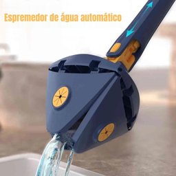 Esfregão Limpeza Giratório Mop Triangulo Rodo Ajustável 360º - 3
