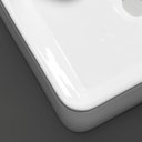 Ver imagem 5 de Cuba de Banheiro Louça Apoio Retangular 40 Cm Sintra