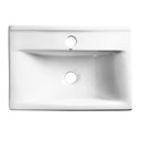 Ver imagem 4 de Cuba de Banheiro Louça Apoio Retangular 45cm Salerno Bela Metais