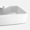 Cuba de Banheiro Louça Apoio Retangular 48 Cm Roma - 8