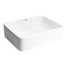 Cuba de Banheiro Louça Apoio Retangular 48 Cm Roma - 2