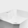 Cuba de Banheiro Louça Apoio Retangular 49 Cm Módena - 1