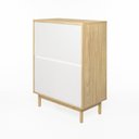 Ver imagem 7 de Cômoda Kaki 4 Gavetas 115 Cm X 80 Cm X 45 Cm Tauari
