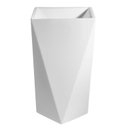 Ver imagem 2 de Cuba de Banheiro Louça Piso Quadrada 47cm Lyon Bela Metais