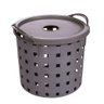 Cesto com tampa para roupas fita 19 litros Plasutil ref. 15018 - 1