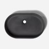 Cuba de Banheiro Concreto Apoio Elipse 55cm Lotus Carbon Bela Metais - 1