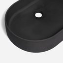 Ver imagem 6 de Cuba de Banheiro Concreto Apoio Elipse 55cm Lotus Carbon Bela Metais