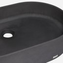 Ver imagem 5 de Cuba de Banheiro Concreto Apoio Elipse 55cm Lotus Carbon Bela Metais