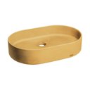Ver imagem 2 de Cuba de Banheiro Concreto Apoio Elipse 55cm Lotus Gold Bela Metais