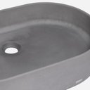 Ver imagem 5 de Cuba de Banheiro Concreto Apoio Elipse 55cm Lotus Bela Metais