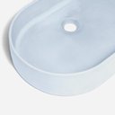 Ver imagem 6 de Cuba de Banheiro Concreto Apoio Elipse 55cm Lotus Ocean Bela Metais