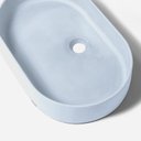 Ver imagem 4 de Cuba de Banheiro Concreto Apoio Elipse 55cm Lotus Ocean Bela Metais