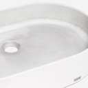 Ver imagem 4 de Cuba de Banheiro Concreto Apoio Elipse 55cm Lotus Bela Metais