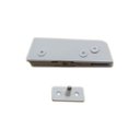 Ver imagem 2 de Dobradiça inferior + pivô para porta pivotante de vidro temperado blindex - Branco