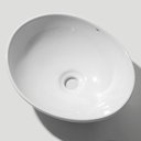 Ver imagem 6 de Cuba de Banheiro Louça Apoio Oval 41cm Bari Bela Metais