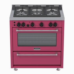 Fogao 5 Bocas Venax Temis Pink Gas Glp 220 V - 1