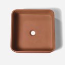 Ver imagem 4 de Cuba de Banheiro Concreto Apoio Quadrada 40cm Urban Bela Metais