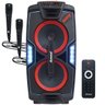 Caixa Som Amplificada Portátil Bluetooth 850W Rms Led Tws Bateria Amvox 2 Microfones ACA 850 Festa - 1