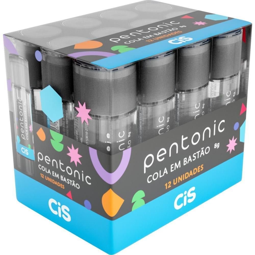 Cola em Bastao Cis Pentonic 8g Incolor - 2