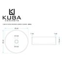 Ver imagem 3 de Cuba de Banheiro Concreto Apoio Redonda 35cm Small Expresso Bela Metais