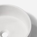 Ver imagem 4 de Cuba de Banheiro Concreto Apoio Redonda 35cm Small Bela Metais