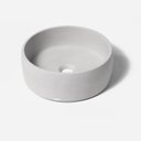 Ver imagem 1 de Cuba de Banheiro Concreto Apoio Redonda 35cm Small Bela Metais