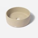 Ver imagem 1 de Cuba de Banheiro Concreto Apoio Redonda 35 Cm Small Bela Metais