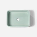 Ver imagem 1 de Cuba de Banheiro Concreto Apoio Retangular 42 Cm Tessa Bela Metais