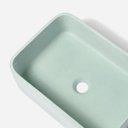 Ver imagem 5 de Cuba de Banheiro Concreto Apoio Retangular 42 Cm Tessa Bela Metais