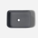 Ver imagem 1 de Cuba de Banheiro Concreto Apoio Retangular 42cm Tessa Bela Metais