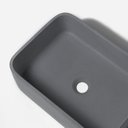 Ver imagem 4 de Cuba de Banheiro Concreto Apoio Retangular 42cm Tessa Bela Metais