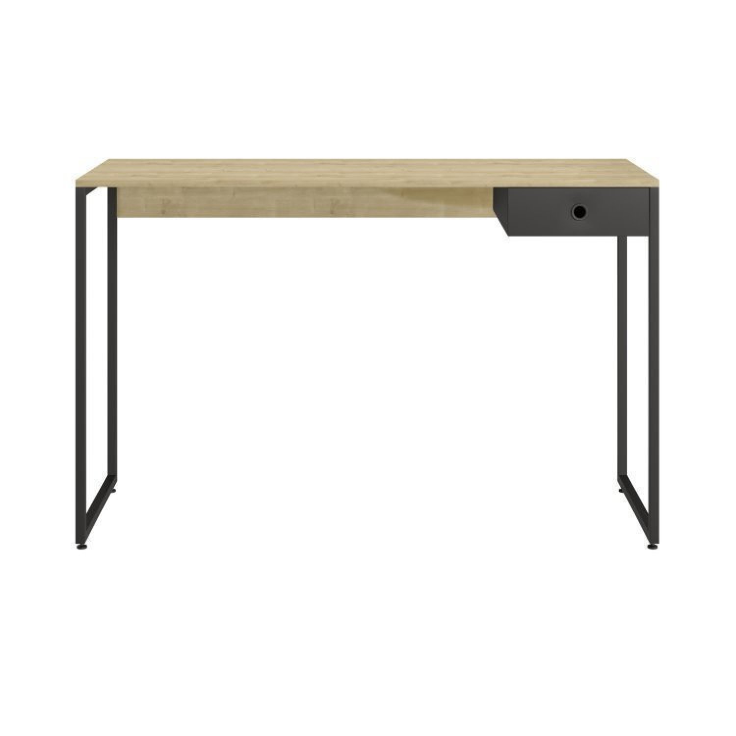 Escrivaninha 120cm 1 Gaveta com Balcão 135cm 2 Portas 1 Gaveta 1 Nicho Iron - 6
