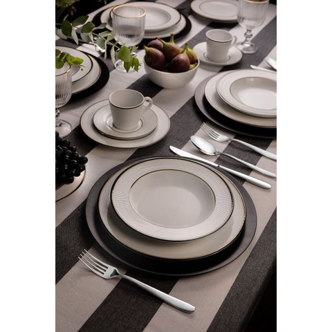 Aparelho de Jantar Tramontina Sienna em Porcelana Decorada 20 Peças