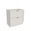 Ver imagem 2 de Balcão 2 Gavetões 80cm sem Tampo Arizona CabeCasa MadeiraOriginals