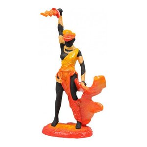 Imagem Orixa Egunita Escultura Resina Estatua 25 Cm