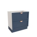 Ver imagem 2 de Balcão 2 Gavetões 80cm sem Tampo Arizona CabeCasa MadeiraOriginals