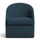 Ver imagem 2 de Kit 4 Poltronas Decorativas Malli Suede Azul Marinho Pallazio