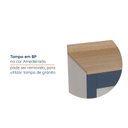 Ver imagem 5 de Balcão para Forno de Embutir Planejado 80cm Arizona CabeCasa MadeiraOriginals Azul/Branco