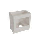Ver imagem 5 de Balcão para Forno de Embutir Planejado 80cm sem Tampo Arizona CabeCasa MadeiraOriginals Branco