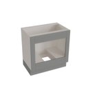 Ver imagem 5 de Balcão para Forno de Embutir Planejado 80cm sem Tampo Arizona CabeCasa MadeiraOriginals Cinza/Branco