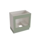 Ver imagem 5 de Balcão para Forno de Embutir Planejado 80cm sem Tampo Arizona CabeCasa MadeiraOriginals Verde/Branco/Menta