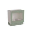 Ver imagem 1 de Balcão para Forno de Embutir Planejado 80cm sem Tampo Arizona CabeCasa MadeiraOriginals Verde/Branco/Menta