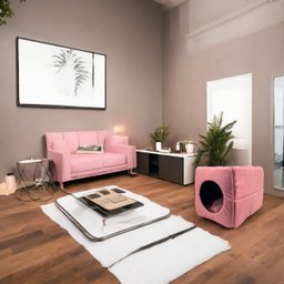 Cama Toca Iglu 3 em 1 Suede Cachorro e Gato Frio Quente Pet Tamanho M - Rosa - 6