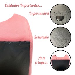 Cama Toca Iglu 3 em 1 Suede Cachorro e Gato Frio Quente Pet Tamanho M - Rosa - 7
