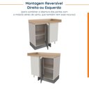 Ver imagem 7 de Balcão de Canto Reto 1 Porta Arizona CabeCasa MadeiraOriginals