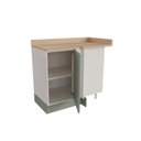 Ver imagem 7 de Balcão de Canto Reto 1 Porta Arizona CabeCasa MadeiraOriginals