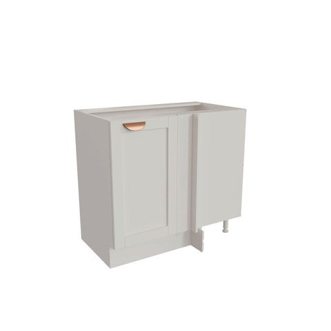Balcão de Canto Reto Planejado sem Tampo 1 Porta Arizona CabeCasa MadeiraOriginals Branco