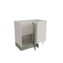 Ver imagem 6 de Balcão de Canto Reto sem Tampo 1 Porta Arizona CabeCasa MadeiraOriginals